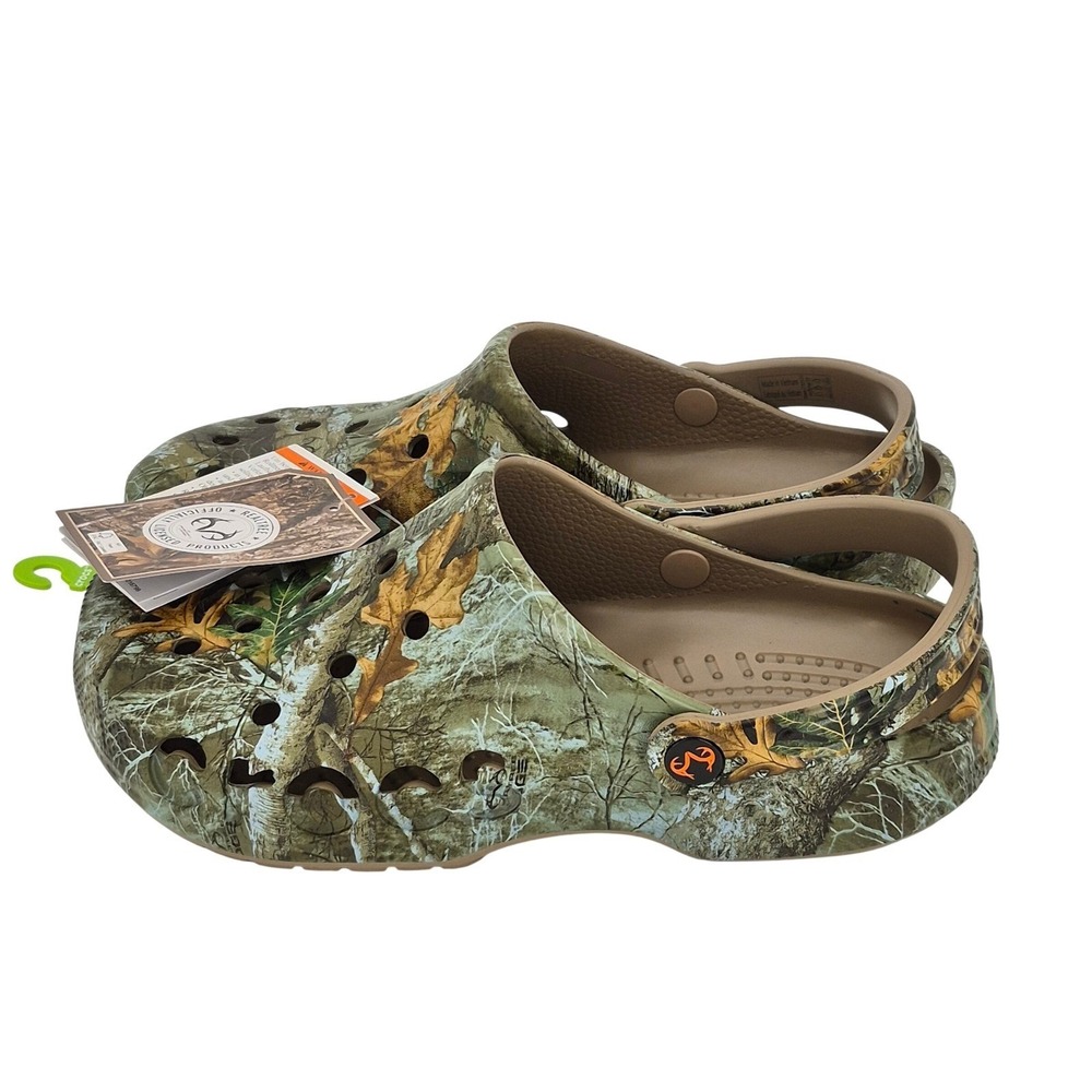 Crocs Baya Realtree Edge Clogs Adult Men's Size 6 Shoes 210511-90H Unisex